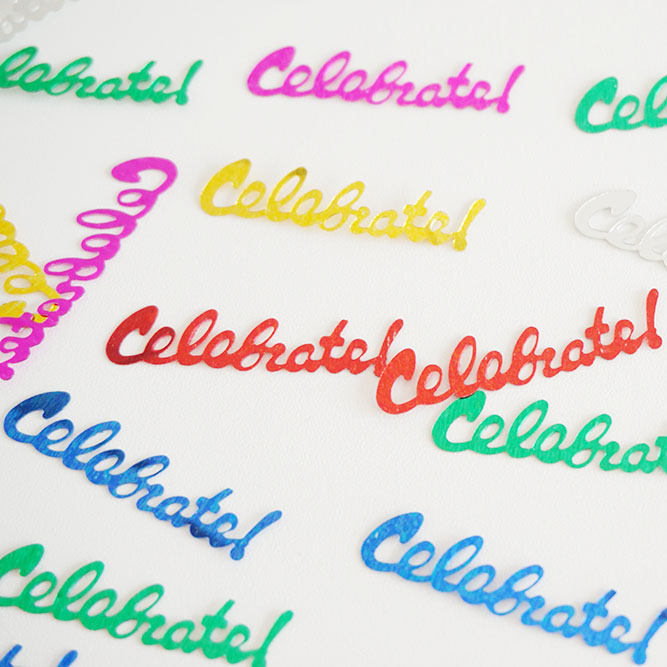 Custom Foil Confetti, party Confetti Manufacturer Weimodecor