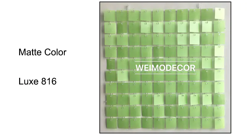 Weimodecor Shimmer Panel Matte Colour--Luxe816