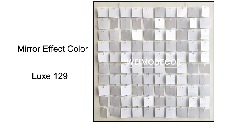 Shimmer Wall Mirror effect colour--Luxe129